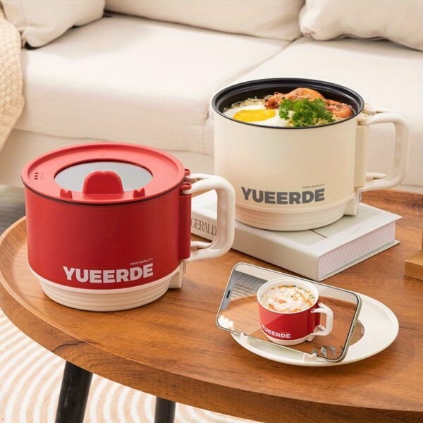 032b361b6b4f4c3a8bd1156b79cb3373-goods.jpeg 1.6L Non-Stick Electric Hot Pot with Steamer (Ramen Cooker)