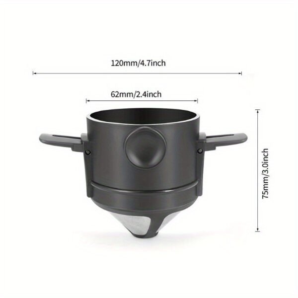1728541427629-cba75e83760b42f4ad34a36bf7191f08-goods.jpeg Single Piece Stainless Steel Coffee Straine