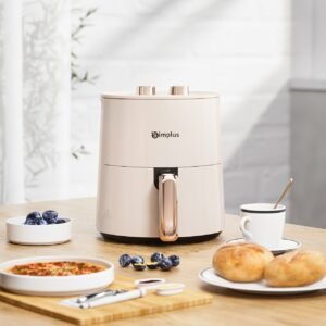 Air Fryer with Large 4.5L Basket, 1300W High-Power Oil-Free