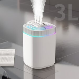 3c21b405-a534-4e59-b81f-058664ddad5d.jpg Large Capacity 3-Spray Portable USB Humidifier (LED Night Light)