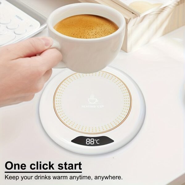 Powered Smart Heating Pad to Keep Beverages Warm