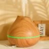 1pc Large-Capacity Simulated Wood Grain Aroma Diffuser