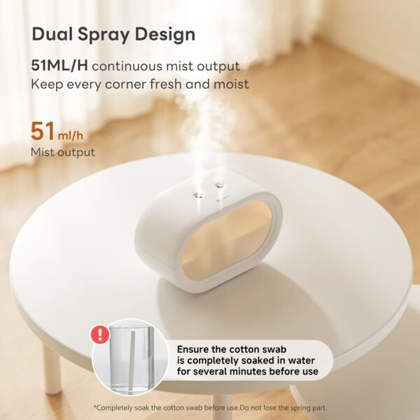 776b1cc0-d844-4254-99df-8e60fe473ef9.jpg 500ML Dual-Spray Desktop Humidifier (Ambient Light, Type-C)