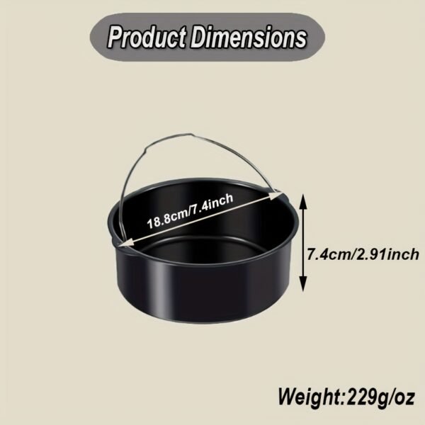 7bb5ddf5-1a1c-42ac-afa7-5a3967d0c39b.jpg Universal Air Fryer Inner Mold (Carbon Steel Baking Basket Pan)