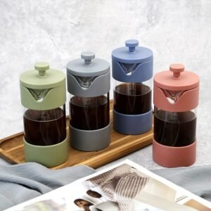 8fb0eb95-5d00-4a1d-b8a3-740835a8a158.jpg 350ML Single-Piece Colorful French Press (Random Colour)