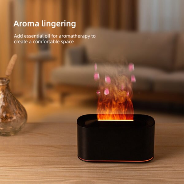 97482d3845af4482aa2fc9f7089eba0a-goods.jpeg Aromatherapy Diffuser with Flame Effect (White)