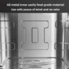 5L Efficient Air Fryer (Steam Tender, Metal Inner Cavity)