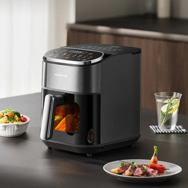 S86495e21ce5d412b846a07b468fcb3a2o.webp Multi-Functional Air Fryer Steamer Oven (Dual Heat Source)