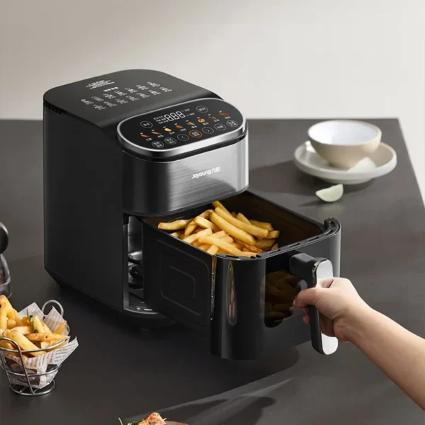 Sbbb19a3564a046669c40313530449a10e.webp Multi-Functional Air Fryer Steamer Oven (Dual Heat Source)