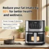7L Visual Air Fryer (Stainless Steel Design)