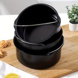 Universal Air Fryer Inner Mold (Carbon Steel Baking Basket Pan)