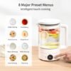 bc12ccfd-23b9-4684-b6de-c3740bb70db6.jpg 1.5L Multi-Function Health Kettle with 24-Hour Timer & Water Bath Stewing