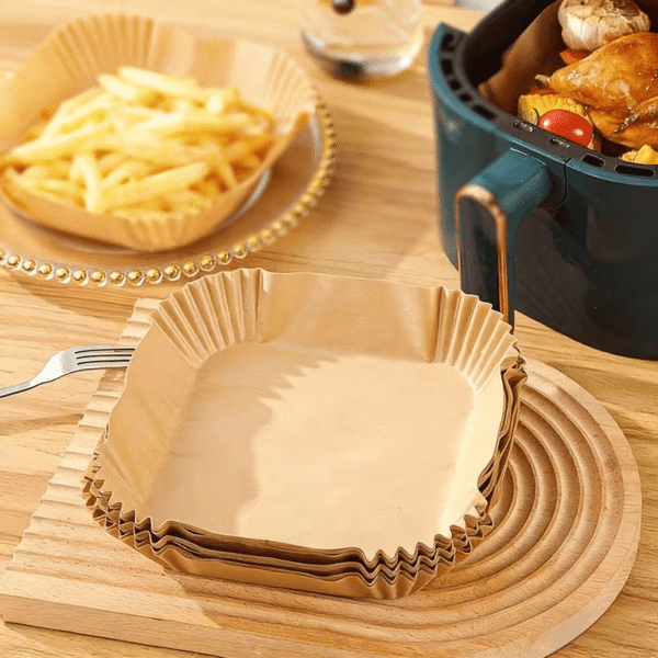 20pcs of Square Liners for Air Fryers