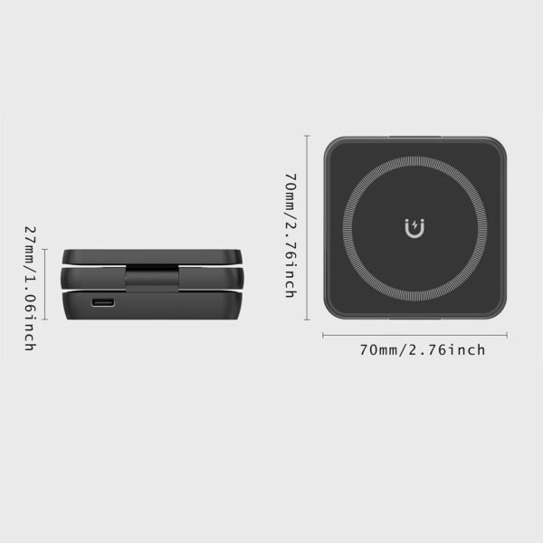 3-In-1 Wireless Charger (Universal Compatibility)