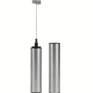 fb9e97f5-54f6-40ae-842f-d88f2f09c7a9.jpg Rechargeable Stainless Steel Milk Frother 2 Speeds for Latte Cappuccino Espresso Home And Barista Use